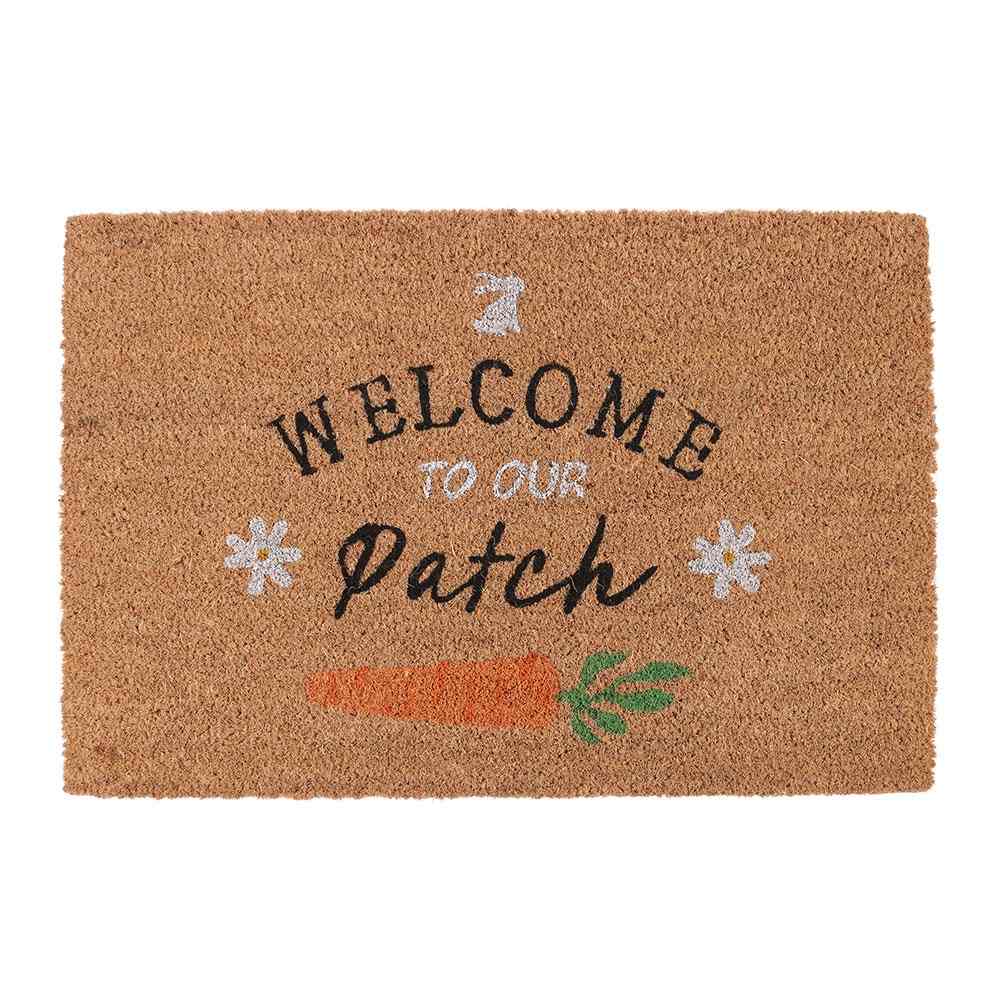 Something Different - Natural Welcome to Our Patch Fußmatte - Mehrfarben